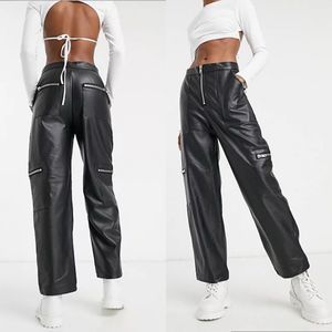 The Ragged Priest Black Wide Leg Pants